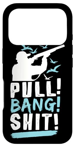 引っ張る! バン! レンジスナイパー スキート 撮影 罠 射撃 スマホケース iPhone 17 Pro 用
