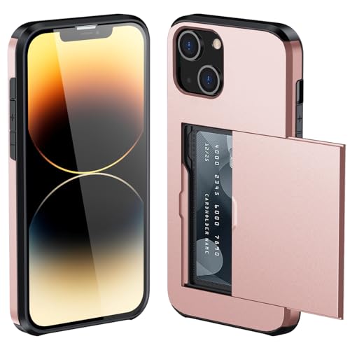 �Ή� iPhone 13 mini/12 mini �p�P�[�X �J�[�h���[ �w�� �ČRMIL�K�i �ϏՌ� �A�C�t�H��13 mini/12 mini �P�[�X IC�J�[�h���[ �����h�~ �S�ʕی� �w��h�~ ����~�� �C�菝�h�~ ���[�Y�S�[���h