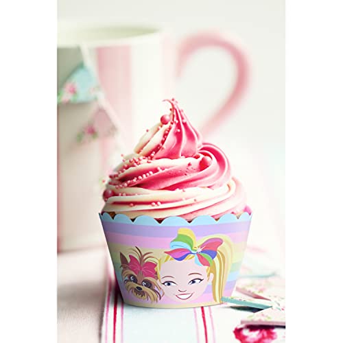 20 Jojo Liners Wrappers Cake Cupcake Decorations Birthday Party Supplies Cupcake Toppers Decor #TOP2