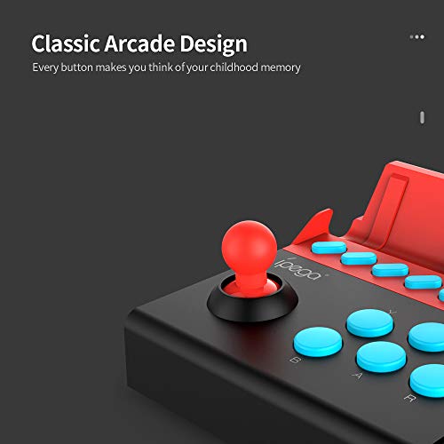 Joystick de jogo, Andoer PG-9136A Arcade Game Joystick Single Rocker Mini portátil Gamepad Controlle