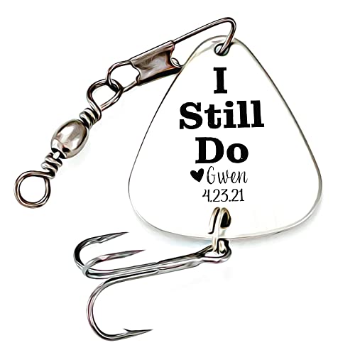 Sm Design Personalized Anniversary Gift Idea Anniversary Fishing Lure I Still Do Fishing Lure Husband Anniversary Gift Idea For Husband Personalized Still-Do-Lure cover