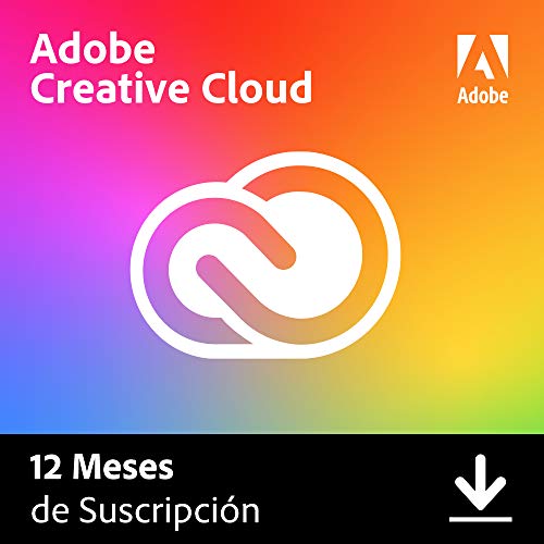 Adobe Creative Cloud | Standard | 1 A�o | PC/Mac | C�digo de activaci�n enviado por email