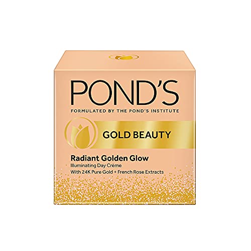Image of Pond's Bright Beauty Spot-less Glow Serum, Infused with Hyaluronic Acid, Vitamin B3, Gluta-Boost-C, 30ml & Pond's Gold Beauty Day Cream 50 g