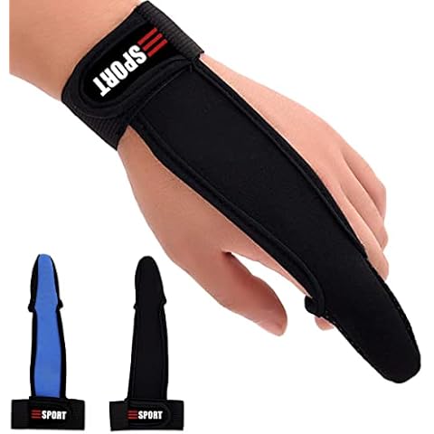 FIBOUND Guante de Dedo de Pesca, Protector Antideslizante 2 Piezas Cover
