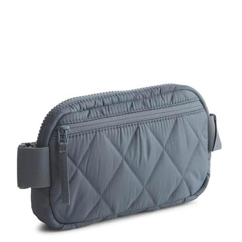 Image of Vera Bradley Women's Featherweight Woodward Small Belt Bag, Dark Slate, One Size