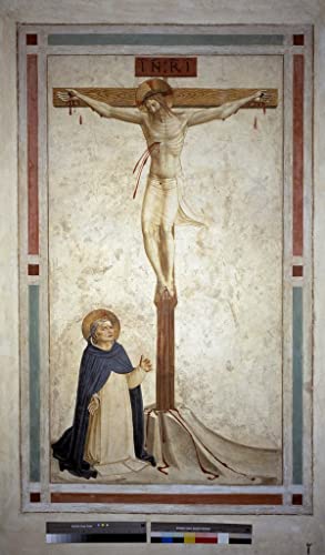 Peinture sur Toile Crucifixion pour Décoration de Chambre à Coucher