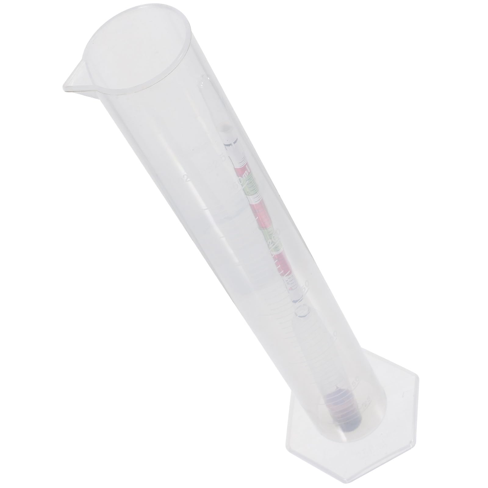 IMIKEYA Triple Scale Alcohol Hydrometer with Test Jar for Home Brew Wine and Beer Measurement, Glass Density Meter for Brewing Sugar Content and Alcohol Concentration Testing Kit