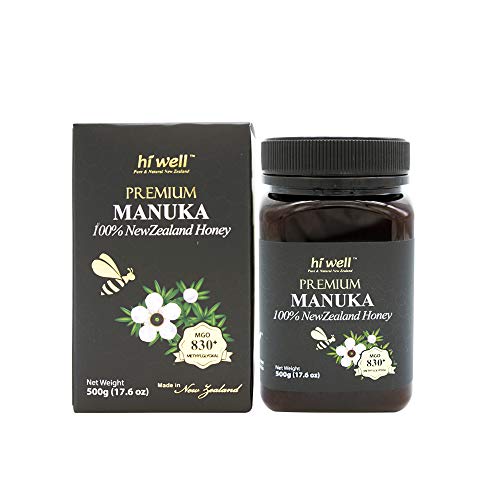 Hi Well Premium Manuka 100% New Zealand Honey 500g miniatura 1