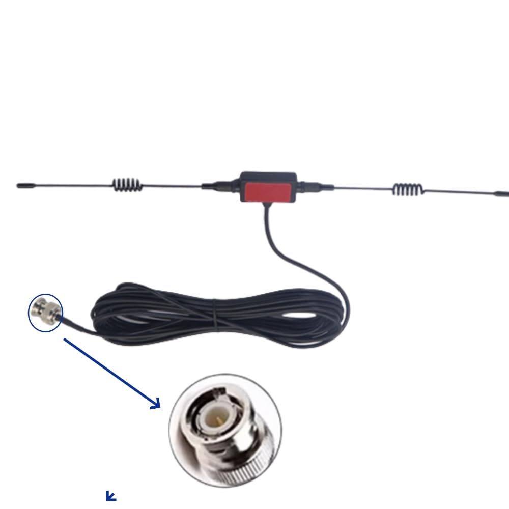 FM Radio Dipole Antenna for Stereo Receiver Indoor Pioneer Onkyo Yamaha Marantz Bose Wave Music System FM Radio Home Stereo Receiver AV Audio Video Home Theater Receiver