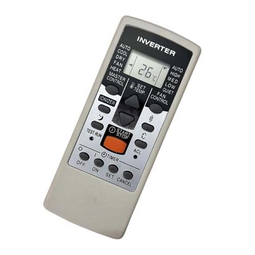 TNNBNT Nuevo Control Remoto Compatible con Fujitsu ASYA09LKC ASY35UILKC AR-RCD1C AR-RCD1E ASYG07LLCC ASYG12LLCC ASY25UILKC Aire Acondicionado AC