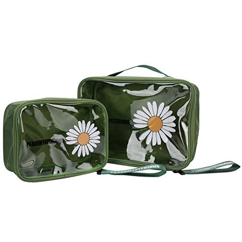 Necessaire de PVC, bolsa de maquiagem transparente visível, bolsa de cosméticos de viagem, viagem pa