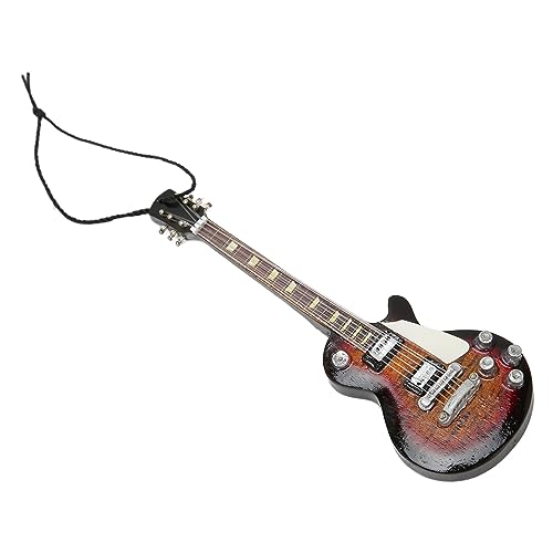 Décoration de Guitare électrique Miniature, Modèle de Guitare électrique Miniature en Bois Massif à Haut Réalisme Tout Assorti pour le Festival de Musique pour les Mélomanes pour - Les Beatles, Paul McCartney, John Lennon, RIngo Starr, George Harrison Décoration de Guitare électrique Miniature, Modèle de Guitare électrique Miniature en Bois Massif à Haut Réalisme Tout Assorti pour le Festival de Musique pour les Mélomanes pour – Image 6