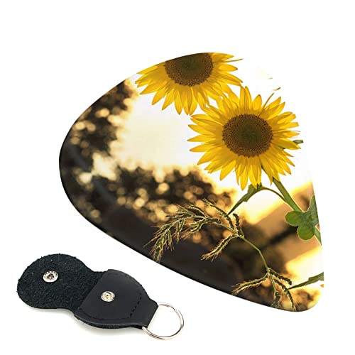 Ensemble de 6 médiators de guitare tournesols pour guitare acoustique, guitare électrique, basse, ukulélé – fin, moyen… - Les Beatles, Paul McCartney, John Lennon, RIngo Starr, George Harrison Ensemble de 6 médiators de guitare tournesols pour guitare acoustique, guitare électrique, basse, ukulélé - fin, moyen…