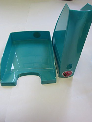 Leitz Plus Briefablage 70 mm, 5 Stück Höhe 70 mm (Sortiert | 5 Farben)