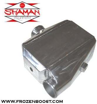 Water to Air Intercooler, 12.25"x12.25"x4.5", Bend I/O (Type 14)