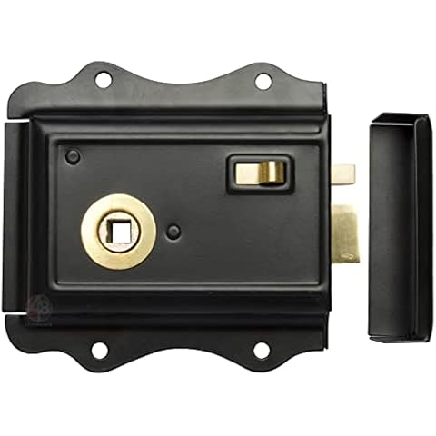 Victorian Style Rim Lock Door Knob Set Cover