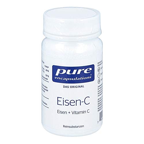 PURE ENCAPSULATIONS Eisen C Kapseln 60 St