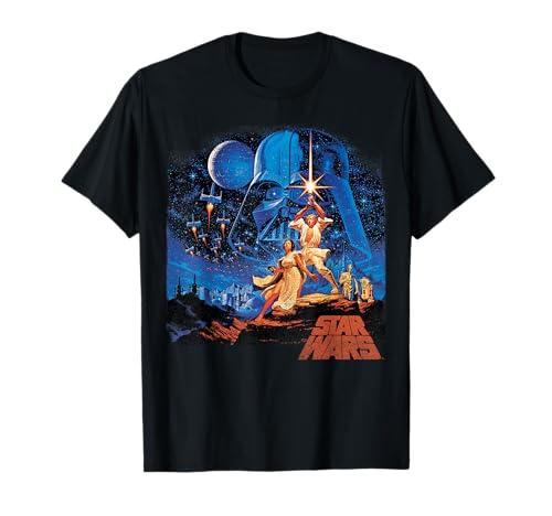 Star Wars Group Shot Poster Compilation T-Shirt