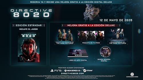 #Videojuego Directive 8020 Deluxe Edition PS5 por 41,23€ ¡¡21% de descuento!!