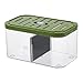 Bothyi Aquarium Breeding Box Small Fish Tank Multifunction Table Centerpieces Acclimation Hatchery for Clownfish Home, Green