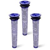 Extolife 3 Pack Filter Replacements Pre Filters for Dyson V6, V7, V8, DC58, DC59 Vacuum. Replaces Part # 965661-01