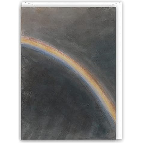 Sky Study With Rainbow by John Constable. Art Greeting Card. Blank Inside Cover