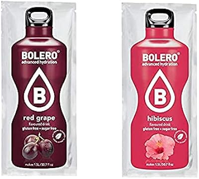 Bolero Advanced Hydration Classic Sachets, Sugar-Free Water-Flavoring Packets, Convenient Calorie-Free Drink Mix Powder Pa...