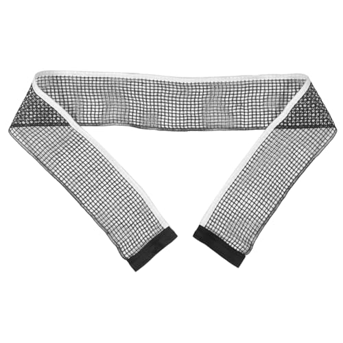 Gogogmee Professional Table Tennis Net Cotton Polyester Construction Effortless Installation for Training and Competition Durable Mesh Design