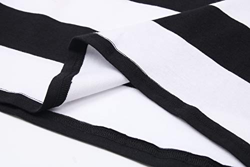 Othread & Co. Women'S Long Sleeve Striped T-Shirt Scoop Neck Tee  thumb #6