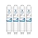 Price comparison product image FilterKraft FK-3035A Compatible Fridge Freezer Water Filter Cartridge for Samsung Aqua Pure Plus DA29-10105J, HAFEX, DA2010CB, K32010CB, DA99-02131B (External only), EF9603; LG BL-9808; WSF-100 (4)