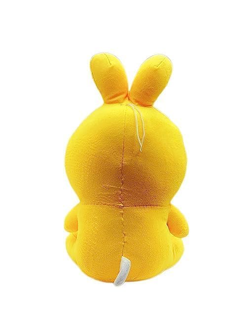 Image of Soft Plush Doll Toy with Rabbit Teddy Bear Gift Toy and Pillow for Kids, Girls and Adults Cute Stuffed Animal Plush Yellow Bunny (30cm)