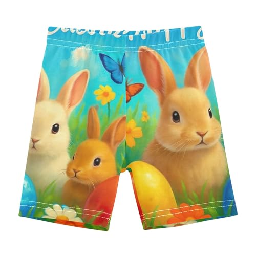 Cotton Under Skirt Shorts Floral Cute Rabbits Eggs Flowers Toddler Biker Shorts Girls 4t Summer Clothes