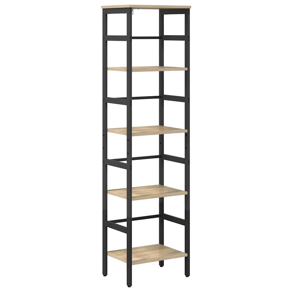 Libreria a 4 livelli, 40 x 29,5 x 149 cm
