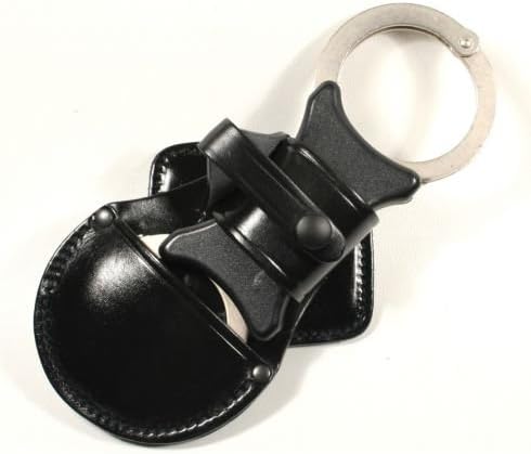 Price Western 3 point locking leather handcuff holder