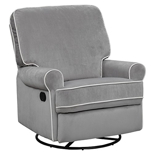 Pulaski Home Comfort Birch Hill Swivel Nursery Glider Recliner, 36" x 37.5" x
