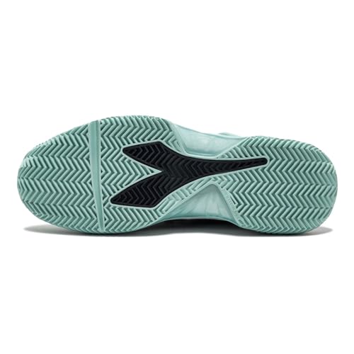 Diadora Women's B.Icon 2 W Clay Tennis Shoes, Surf Spray/Black, 8.54