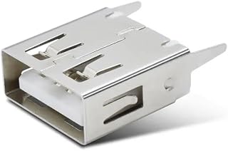 وصلة USB على لوحة الدوائر المطبوعة "A" نوع أنثى - بزاوية إدخال عمودية من 4 دبابيس (5 قطع)