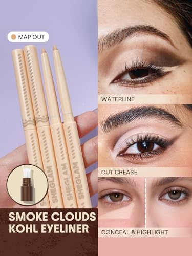 Delineador Crema SHEGLAM Smoke Clouds Map Out miniatura 6