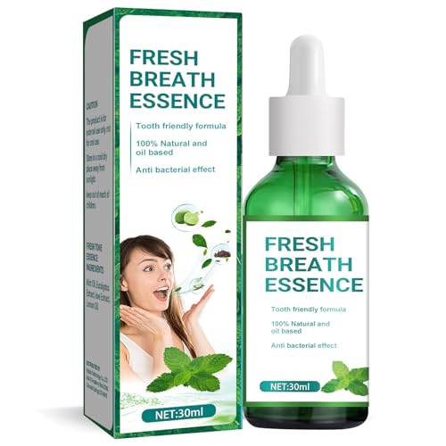 Bad Breath Treatment for Adults, Natural Breath Freshening Drops ...