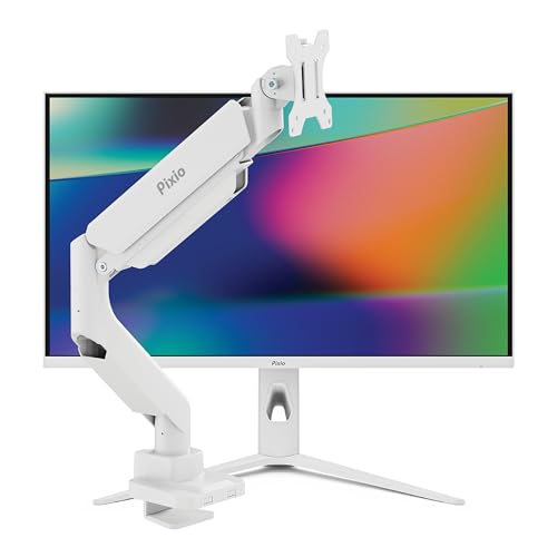 Image of Pixio PX27UM Mini LED White 27 inch Dual Mode UHD 4K 160Hz /FHD 1920x1080 320Hz Fast IPS Panel 1ms GTG Response Time Gaming monitor with Adaptive Sync HDR with PS2S White Ultrawide Heavy-Duty Premium S