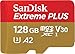 SanDisk Extreme Plus microSDXC UHS-I Card with Adapter, 128GB, SDSQXBZ-128G-ANCMA