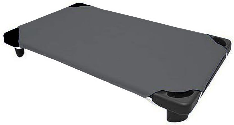 6 Pcs Cot Sheets for Daycare 23" x 51" Dark Grey Daycare Cot Size Sheet with Elastic Corners for Kids, Girls and Boys Microfiber Toddler Size Cot Sheet, Corner Cut-Out Design Cot Sheets