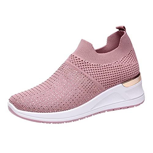 Sandales de marche femme haut confort soutien plantaire rose