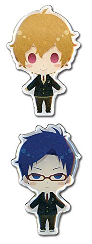 Free! Iwatobi Swim Club: Sd Rei & Nagisa Pin Set