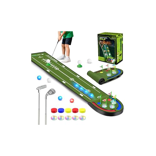 TERRAMUS LED Putting Mat for Kids