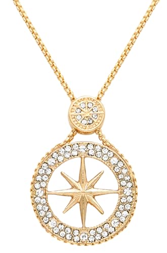 Collier à pompons et pendentif strass, le cadeau idéal pour femme
