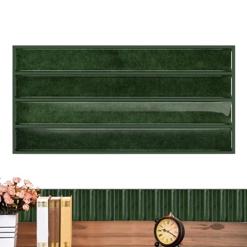 Generico Papel pintado para cocina autoadhesivo – Paneles de revestimiento autoadhesivo 96,8 x 26 mm | Papel pintado para cocina, para baño, dormitorio, salón, suelo, armario, ducha