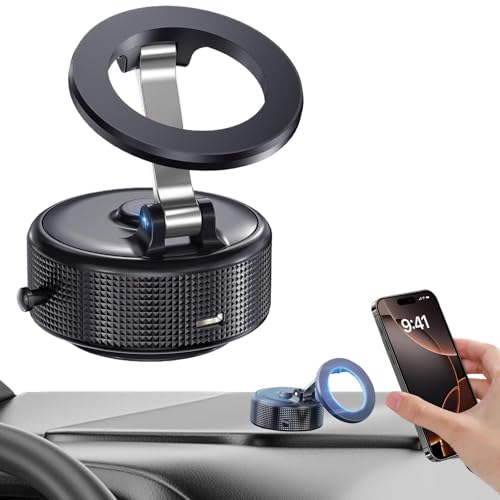 Support de téléphone à vide magnétique et orientable pour smartphone - 7