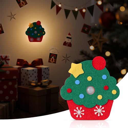 Vadifula Cupcake Motion Sensor Night Light, LED, Magnetic Mount