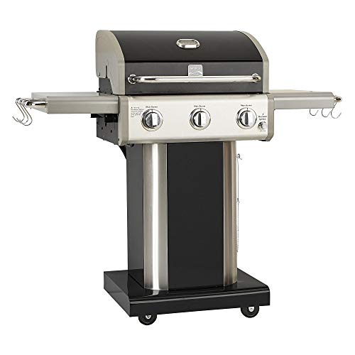 Kenmore 3 Burner Outdoor Patio Gas BBQ Propane Grill in, Black Gas